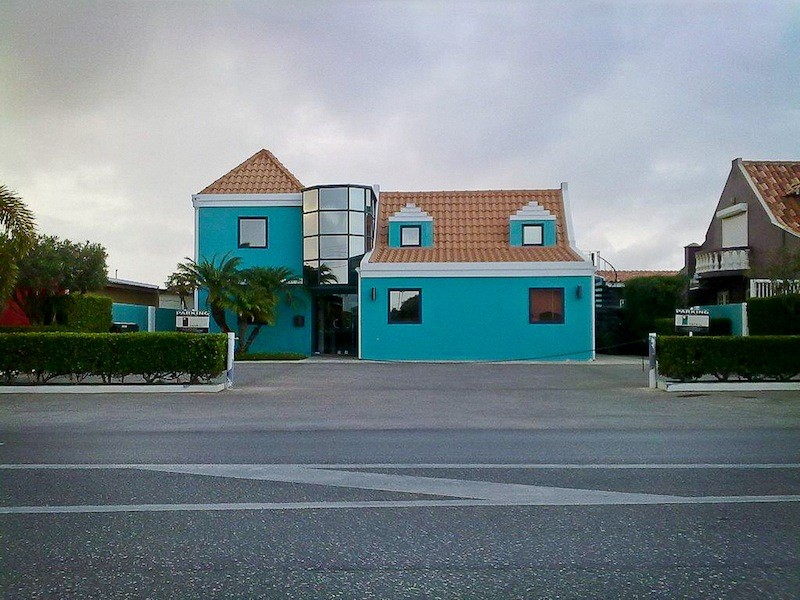 Het kantoor Stanley Looman, op Aruba