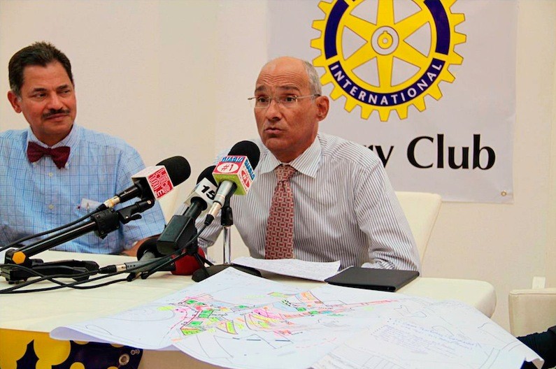 Stanley Looman, actief lid van de Rotary Club op Aruba en belangenbehartiger van Nederlandse criminelen