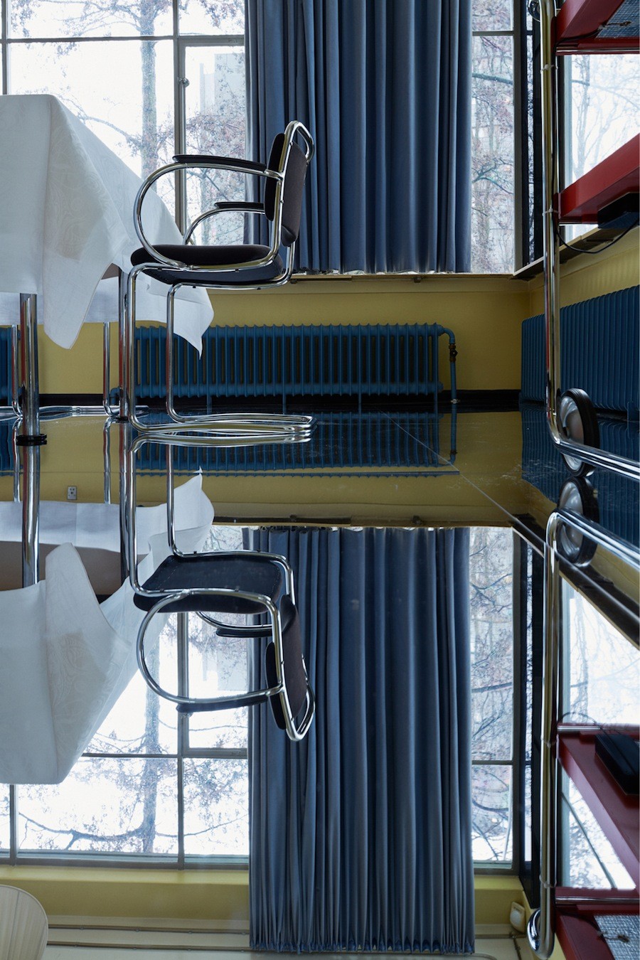 De spiegelvloeren in Huis Sonneveld. Foto: Johannes Schwartzman