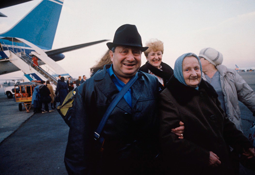 Russische emigranten in Israël. Foto: Ricki Rosen/Corbis/HH