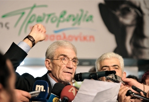Burgemeester Yiannis Boutaris. Foto: Nikolas Giakoumidis/AP/Reporters