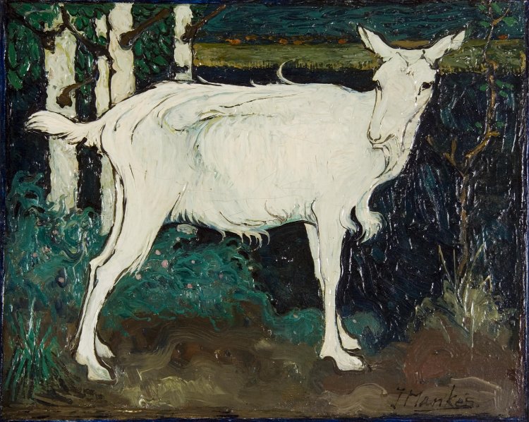 Jan Mankes. Jonge witte geit (1914)