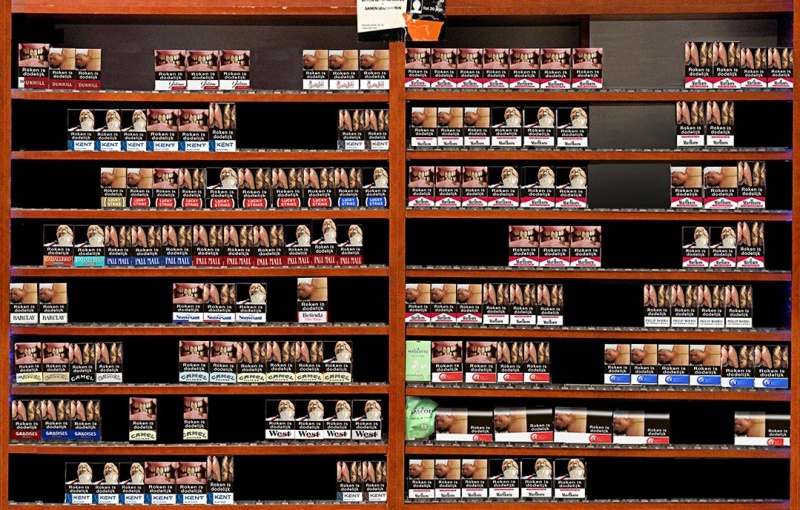 De toekomst van sigaretten displays in winkels? Foto: NSO