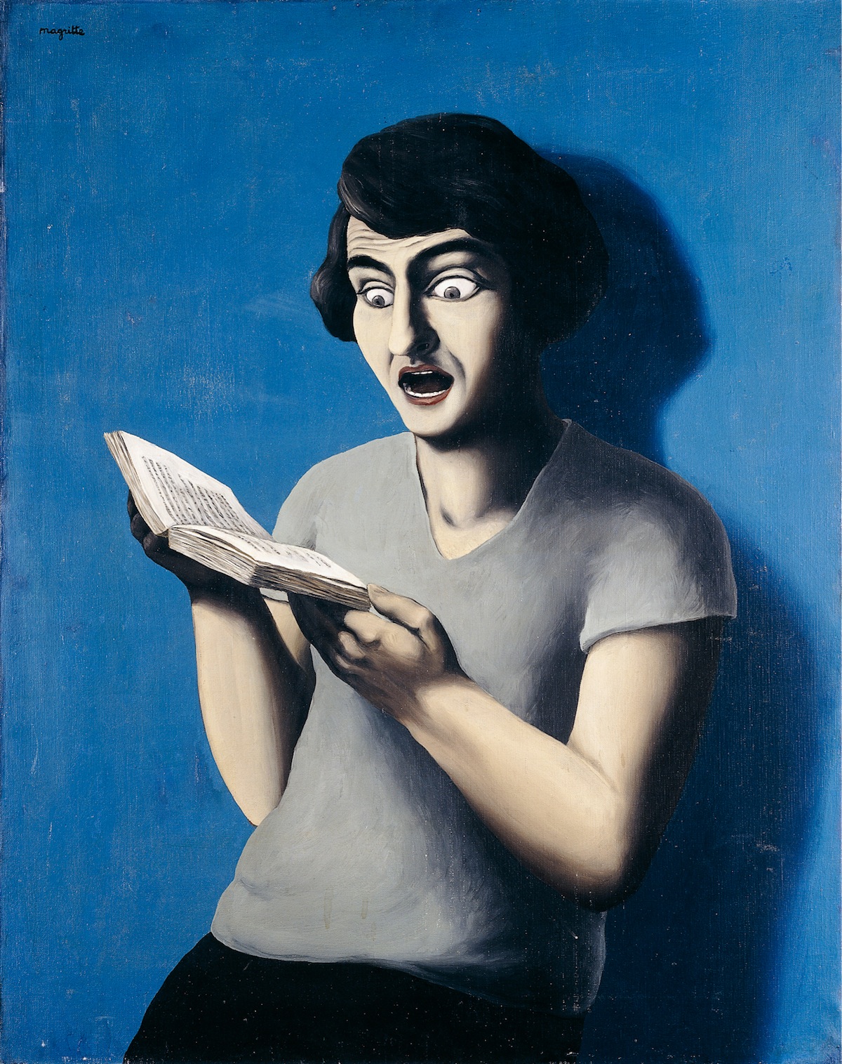 Magritte, La Lectrice Soumise