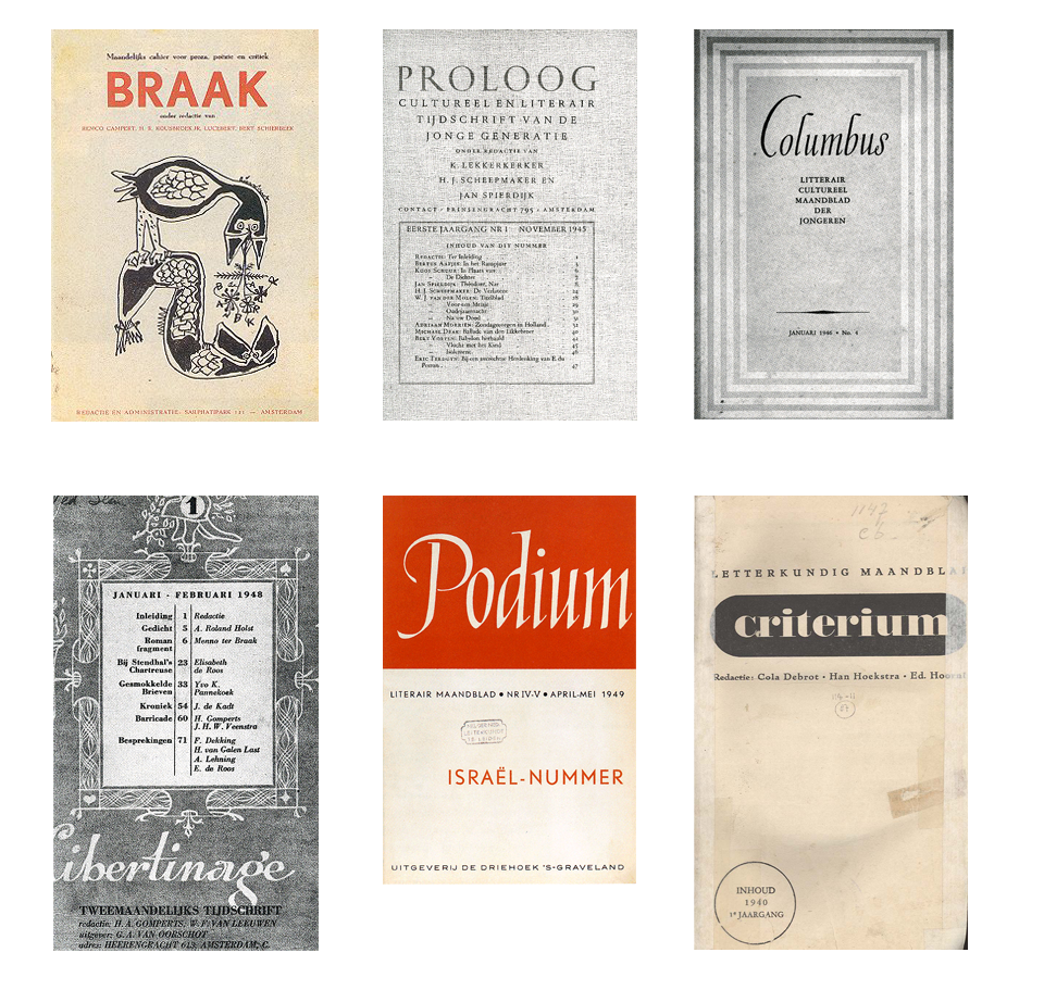 De literaire tijdschriften uit de jaren 40