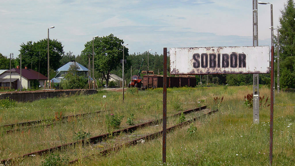 Het station van Sobibor. Foto: Jacques Lahitte, 2007, <L CODE="C01">via</L>