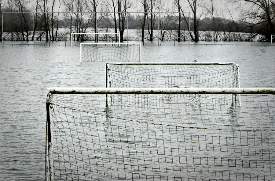 Overstroming bij Alem in januari 2011. Foto: Koen Verheijden/HH