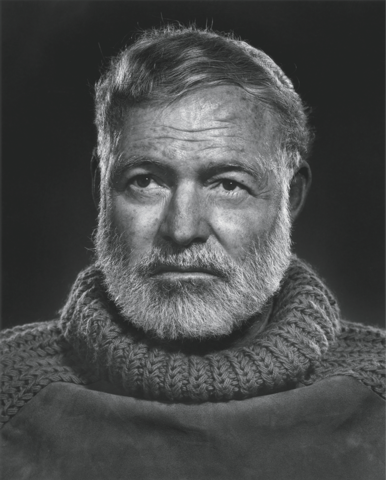 De echte Hemingway. Foto Yousuf Karsh/Camera Press/HH
