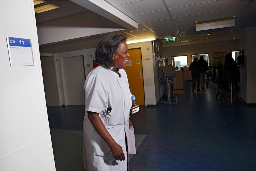 'Mannen krijgen een infarct gemiddeld tussen hun 45ste en hun 55ste. Vrouwen treft het vanaf 55, 60. Is dus niet zo erg, is de onderhuidse opvatting.' Foto: Isabella Rozendaal