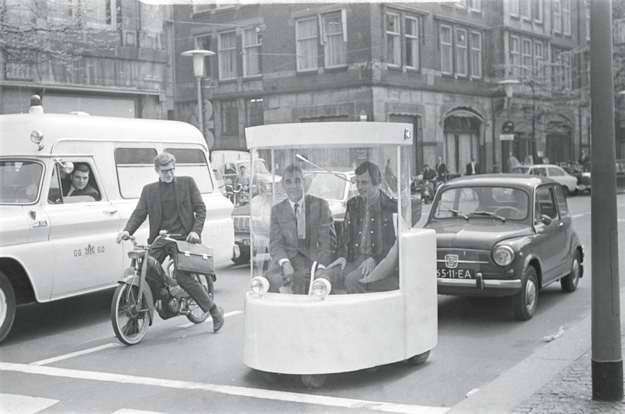 De witkar uit 1968. Foto: Joost Evers/ANEFO/NA