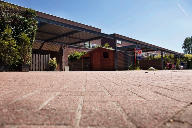 K.'s woonhuis in Amsterdam-Noord. Foto: Hans van den Bogaard