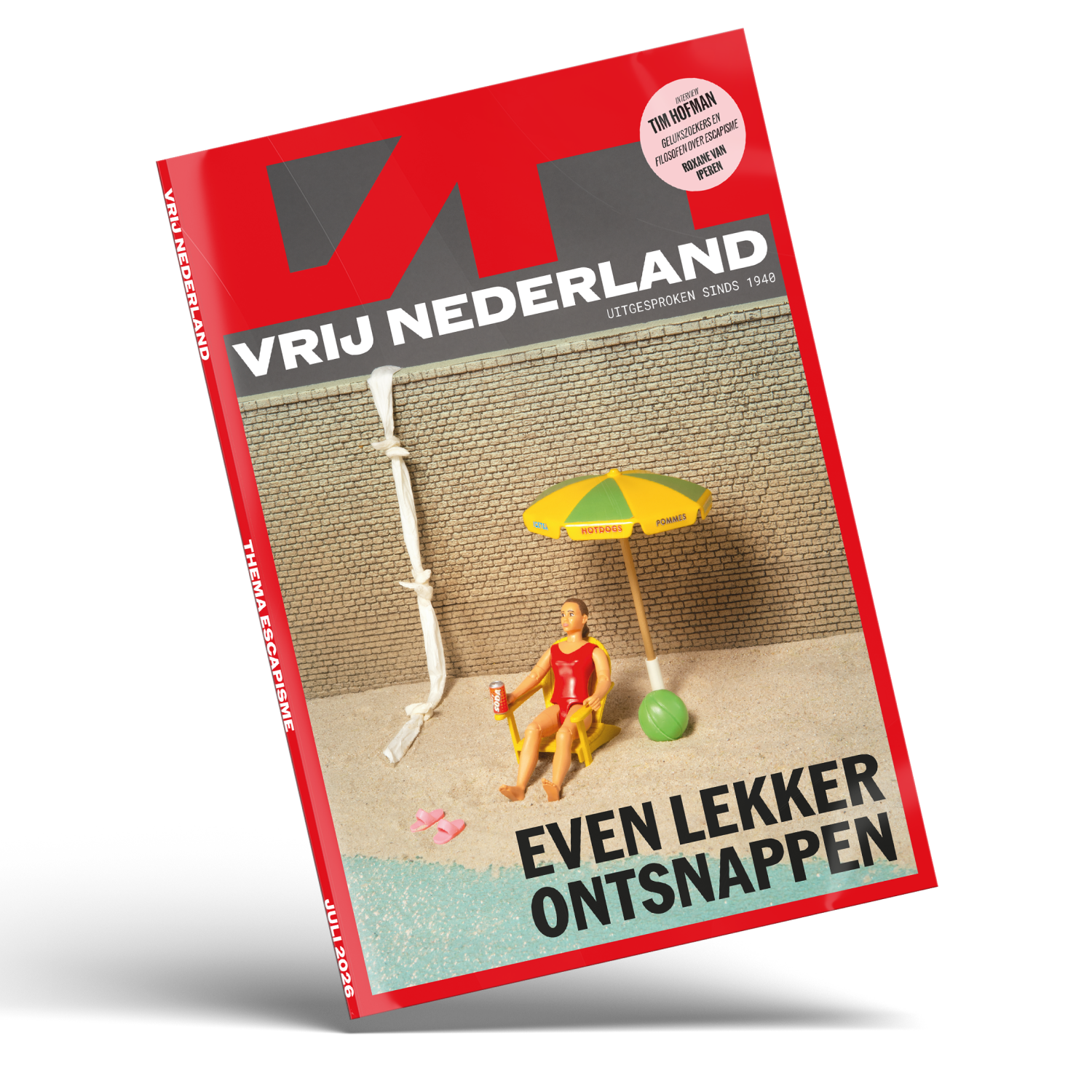 Escapisme juli 2026 - Webshop Vrij Nederland -Escapisme - juli 2026 - Webshop