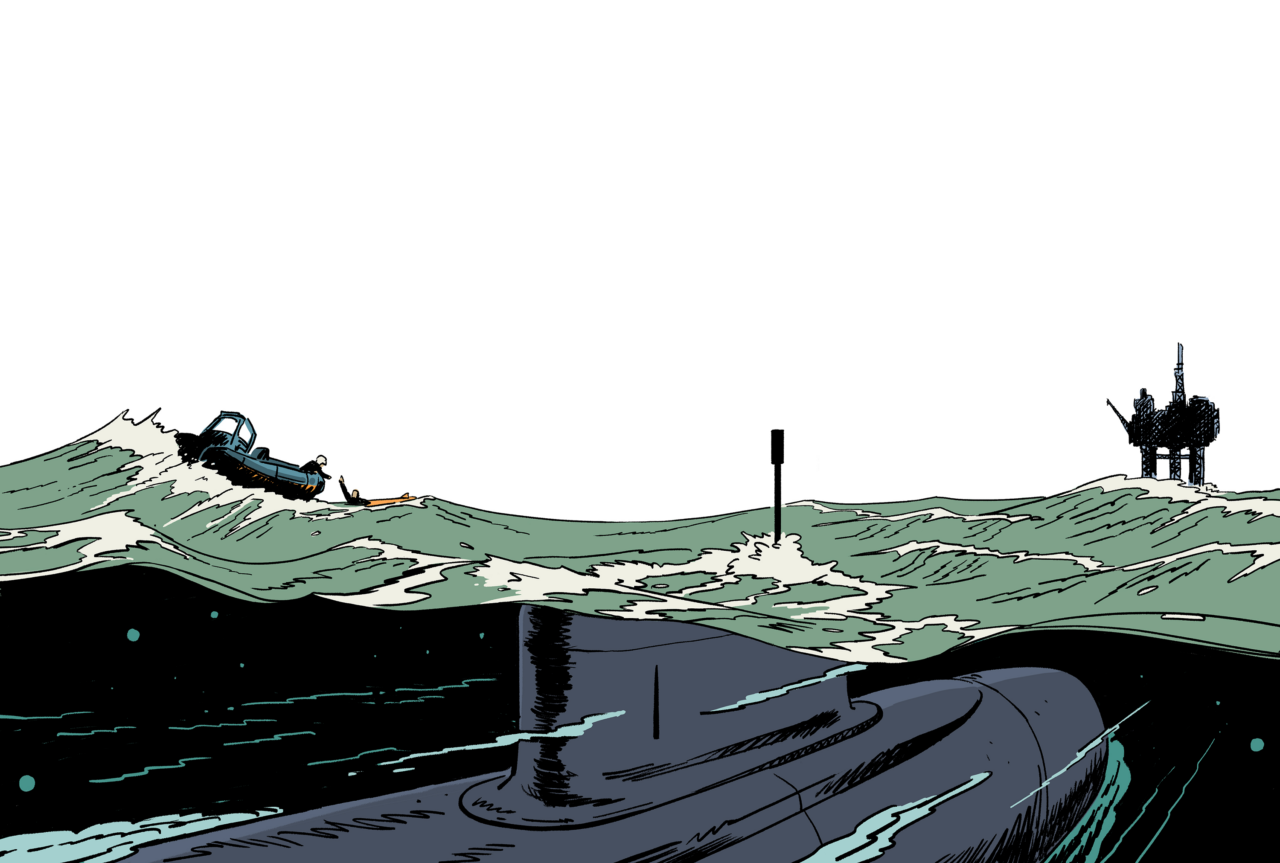 Het wordt steeds onveiliger op onze Noordzee